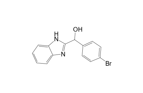 2-Benzimidazolemethanol, .alpha.-(p-bromophenyl)-