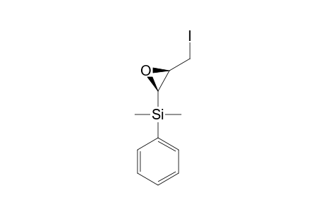 (2S,3S)-3-DIMETHYL-PHENYLSILYL-2,3-EPOXY-1-IODO-PROPANE
