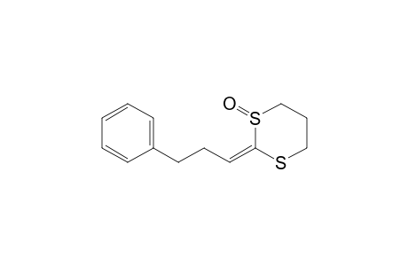 2-(3-Phenylpropylidene)-1,3-dithiane 1-Oxide