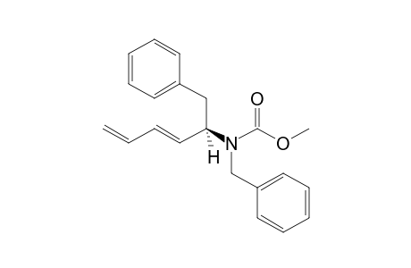 (1S)-(2E)-1,N-Dibenzyl-N-carbomethoxy-2,4-pentadienylamine