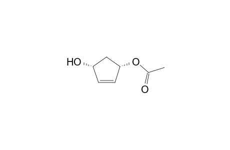 (ent)-3-Acetoxy-5-hydroxy-1-cyclopentene