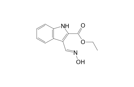 Ethyl 3-[(hydroxyimino)methyl]indole-2-carboxylate