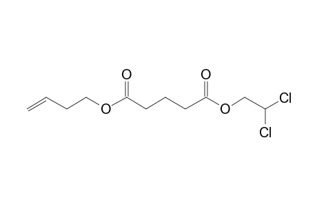 Glutaric acid, 2,2-dichloroethyl but-3-en-1-yl ester