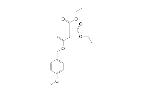4,4-DICARBETHOXY-2-[(PARA-METHOXYPHENYL)-METHOXY]-1-PENTENE
