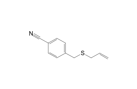 4-(prop-2-enylsulfanylmethyl)benzenecarbonitrile