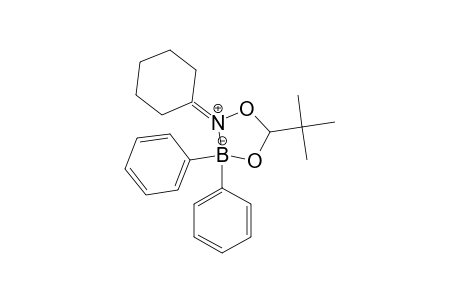 5-TERT.-BUTYL-2-CYCLOHEXYLIDENE-3,3-DIPHENYL-1,4-DIOXA-2-AZONIA-3-BORATACYCLOPENTANE