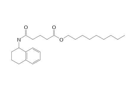 Glutaric acid monoamide, N-(1,2,3,4-tetrahydronaphth-1-yl)-, nonyl ester