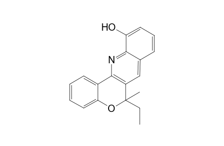 6-Ethyl-6-methyl-6H-chromeno[4,3-b]quinolin-11-ol
