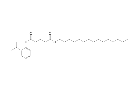 Glutaric acid, 2-isopropylphenyl pentadecyl ester