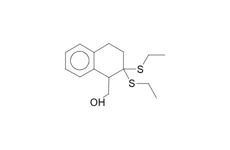 (2,2-Bis(ethylthio)-1,2,3,4-tetrahydronaphthalen-1-yl)methanol