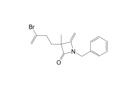 1-Benzyl-3-(3-bromobut-3-en-1-yl)-3-methyl-4-methyleneazetidin-2-one