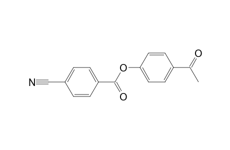 (4-acetylphenyl) 4-cyanobenzoate