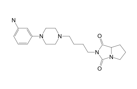 2-[4-[4-(META-AMINOPHENYL)-PIPERAZIN-1-YL]-BUTYL]-1,3-DIOXOPERHYDRO-PYRROLO-[1,2-C]-IMIDAZOLE