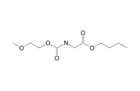 Glycine, N-(2-methoxyethoxycarbonyl)-, butyl ester