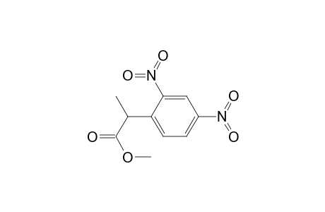 2-(2,4-dinitrophenyl)propanoic acid methyl ester