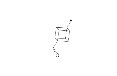 1-(4-fluoranylcuban-1-yl)ethanone