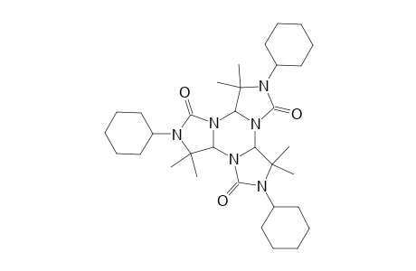 Triimidazo[1,5-a:1',5'-c:1'',5''-e][1,3,5]triazine-1,5,9(2H,6H,10H)-trione, 2,6,10-tricyclohexylhexahydro-3,3,7,7,11,11-hexamethyl-