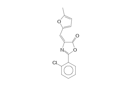 (4Z)-2-(2-Chlorophenyl)-4-[(5-methyl-2-furyl)methylene]-1,3-oxazol-5(4H)-one