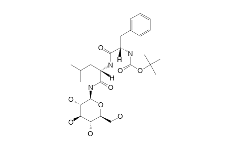 N-[N[(TERT.-BUTYLOXY)-CARBONYL]-L-PHENYLALANYL]-BETA-D-GLUCOPYRANOSYLAMINE