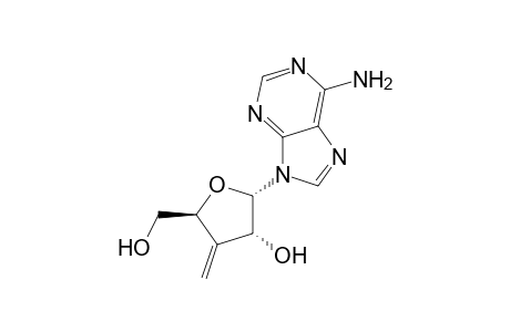 (2S,3R,5S)-2-(6-aminopurin-9-yl)-5-(hydroxymethyl)-4-methylene-3-oxolanol