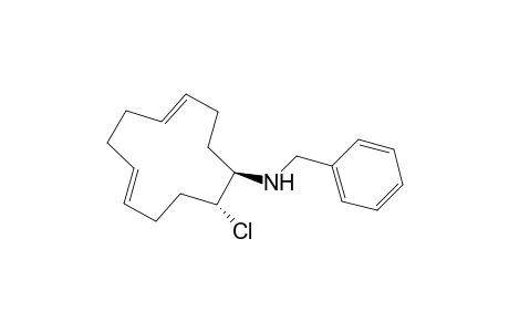 4,8-Cyclododecadien-1-amine, 12-chloro-N-(phenylmethyl)-, (1R*,4E,8E,12R*)-