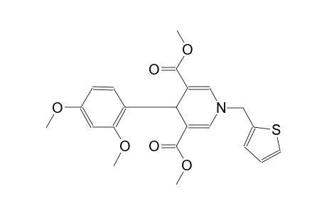 3,5-pyridinedicarboxylic acid, 4-(2,4-dimethoxyphenyl)-1,4-dihydro-1-(2-thienylmethyl)-, dimethyl ester
