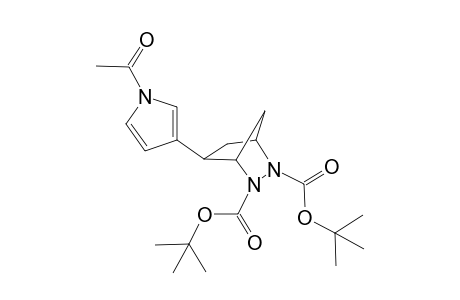Di-tert-butyl 5-(1-acetyl-1H-pyrrol-3-yl)-2,3-diazabicyclo[2.2.1]heptane-2,3-dicarboxylate