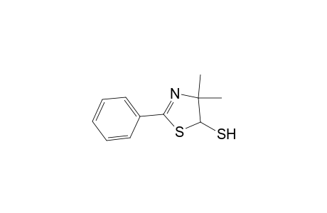 5-Thiazolethiol, 4,5-dihydro-4,4-dimethyl-2-phenyl-