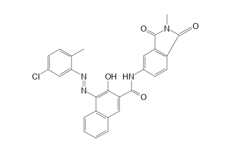 4-[(5-CHLORO-o-TOLYL)AZO]-N-(1,3-DIOXO-2-METHYL-5-ISOINDOLINYL)-3-HYDROXY-2-NAPHTHAMIDE