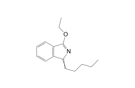 1-ethoxy-3-pentylidene-isoindole