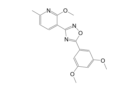 3-[5-(3,5-dimethoxyphenyl)-1,2,4-oxadiazol-3-yl]-2-methoxy-6-methylpyridine