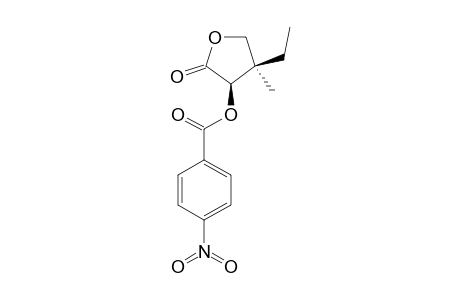 ERYTHRO-DIHYDRO-4-ETHYL-3-HYDROXY-4-METHYL-2(3H)-FURANONE-4-PARA-NITROBENZOATE