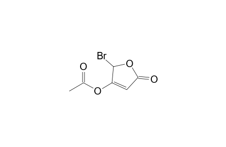 (2-bromanyl-5-oxidanylidene-2H-furan-3-yl) ethanoate
