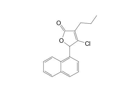 3-chloranyl-2-naphthalen-1-yl-4-propyl-2H-furan-5-one