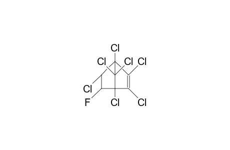 1,2,3,4,6-endo, 7,7-Heptachloro-5-endo-fluoro-bicyclo(2.2.1)heptene