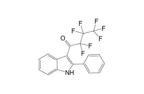 2,2,3,3,4,4,4-heptafluoro-1-(2-phenyl-1H-indol-3-yl)butan-1-one