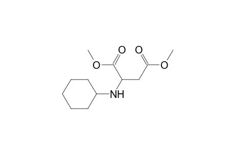 Dimethyl 2-(cyclohexylamino)succinate