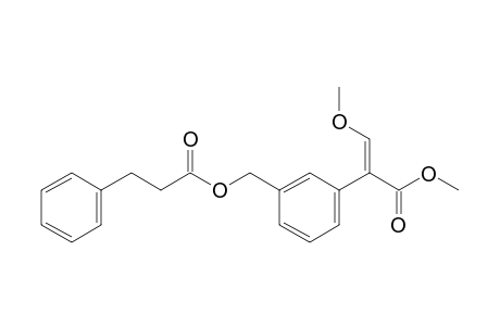 Benzenepropanoic acid, [3-[2-methoxy-1-(methoxycarbonyl)ethenyl]phenyl]methyl ester