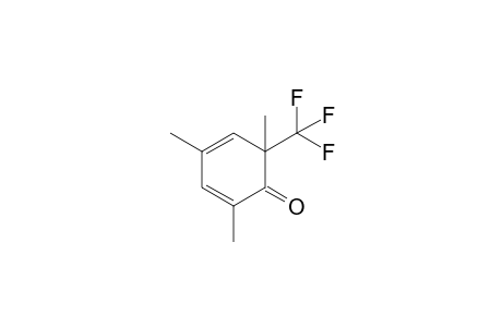 6-(Trifluoromethyl)-2,4,6-trimethylcyclohexa-2,4-dienone