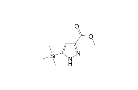 Methyl 5-(trimethylsilyl)-1H-pyrazole-3-carboxylate
