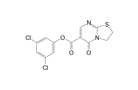2,3-dihydro-5-oxo-5H-thiazolo[3,2-a]pyrimidine-6-carboxylic acid, 3,5-dichlorophenyl ester