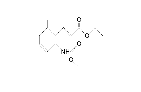 3-Ethoxycarbamido-cis-4-ethoxycarbonylvinyl-trans-5-methyl-cyclohexene