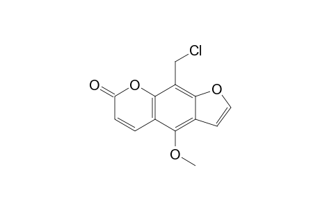 9-(chloromethyl)-4-methoxy-7-furo[3,2-g][1]benzopyranone
