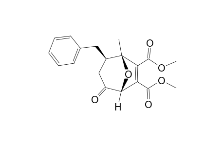 (1R,2R,5R)-2-Benzyl-1-methyl-4-oxo-8-oxa-bicyclo[3.2.1]oct-6-ene-6,7-dicarboxylic acid dimethyl ester