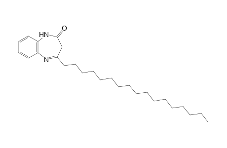 1,3-diydro-4-heptadecyl-2H-1,5-benzodiazepin-2-one