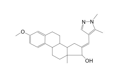 16-[(1,5-dimethyl-1H-pyrazol-4-yl)methylene]-3-methoxyestra-1(10),2,4-trien-17-ol