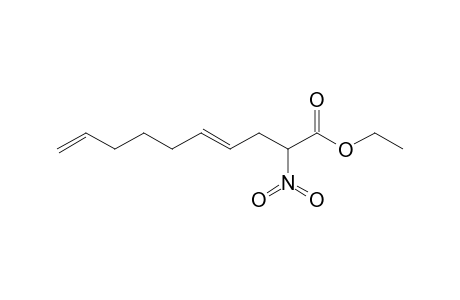 Ethyl (4E)-2-nitro-4,9-decadienoate