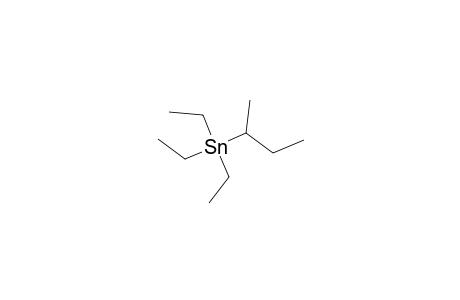 Stannane, triethyl(1-methylpropyl)-