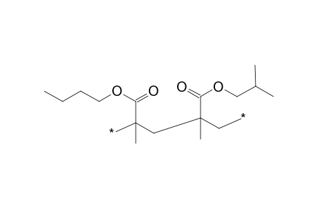 Poly(butyl methacrylate-co-isobutyl methacrylate), average mw 354,000 (GPC)
