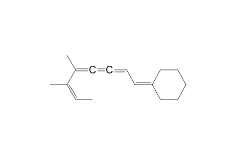 Cyclohexane, (5,6-dimethyl-2,3,4,6-octatetraenylidene)-
